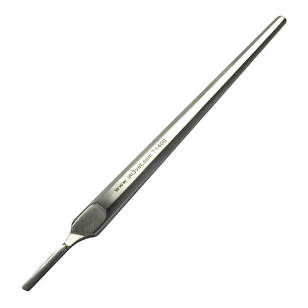 Skalpelskaft rundt, 13 cm